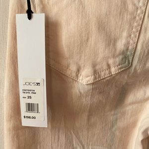 Joe’s original salmon with gray stripes color